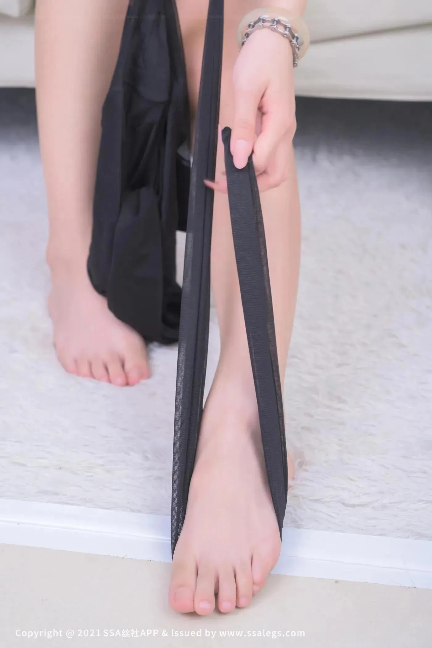 [SSA丝社]超清写真 NO.743 模特素人的黑丝袜（下）[23] [43P]插图4